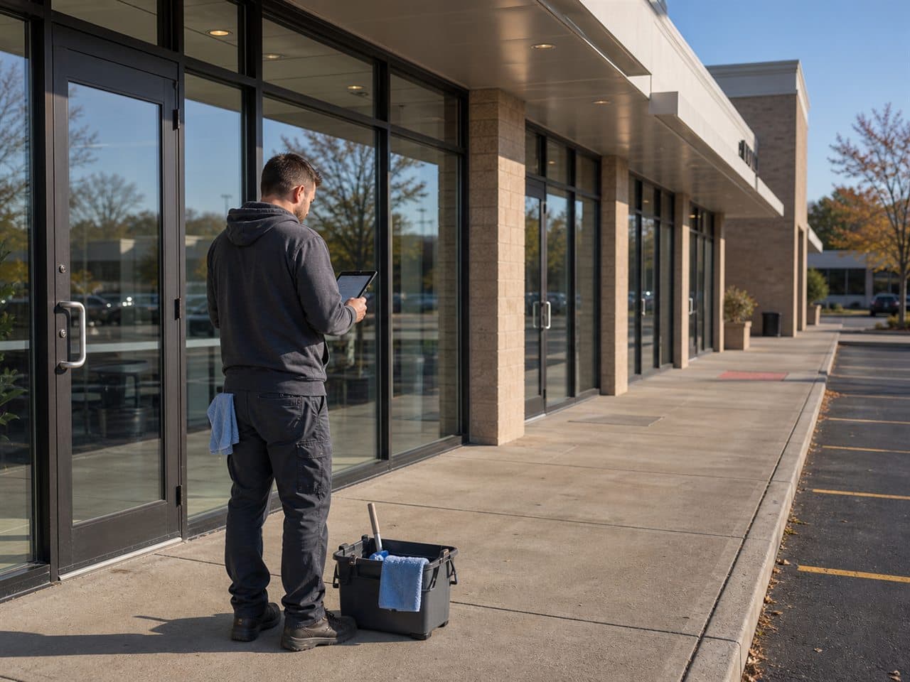 Commercial storefront and exterior care planning for Erie County properties